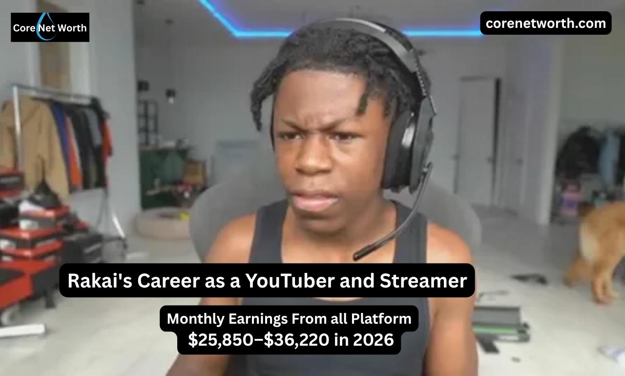 How much rakai Estimated Monthly Earnings (2026) 