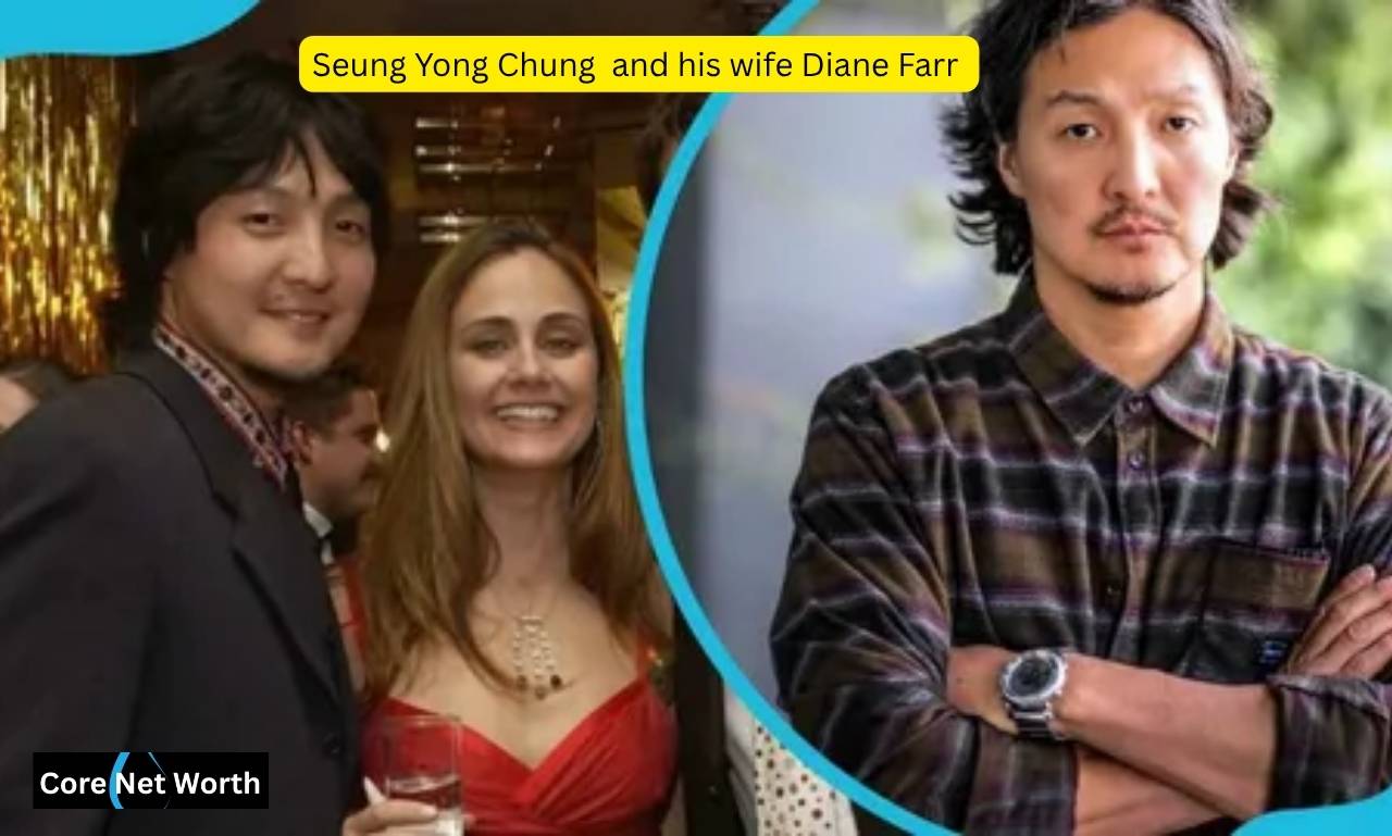 Seung Yong Chung and his wife Diane Farr 