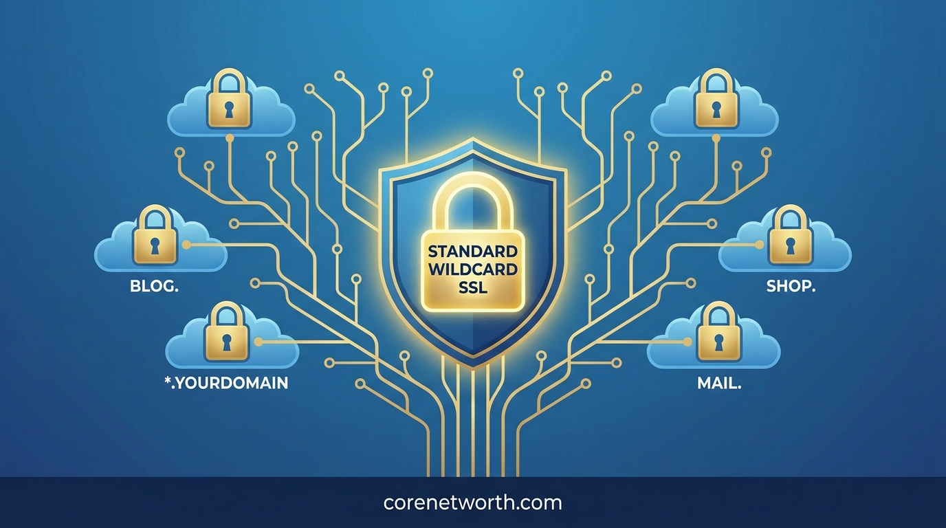 Standard Wildcard SSL Guide, Benefits, Pricing & Setup 2026 b