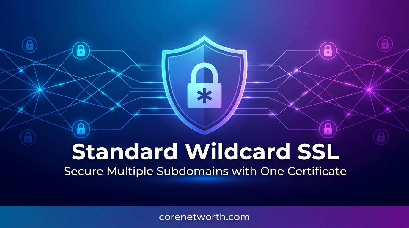Standard Wildcard SSL Guide, Benefits, Pricing & Setup 2026 d
